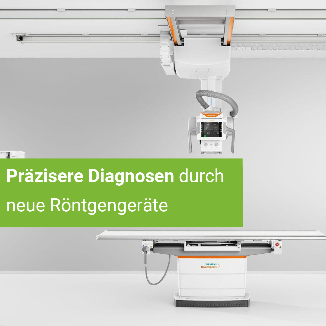 Read more about the article Hochmoderne Röntgengeräte mit künstlicher Intelligenz an beiden Radiologie-Standorten